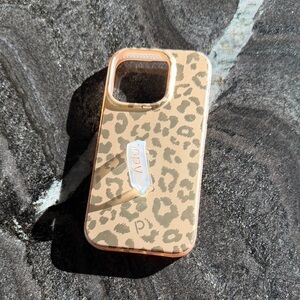 Loopy Case Leopard Print Phone Case - Tan and Brown